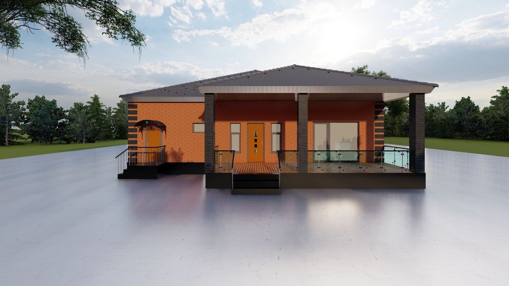 Эскизный проект жилого дома