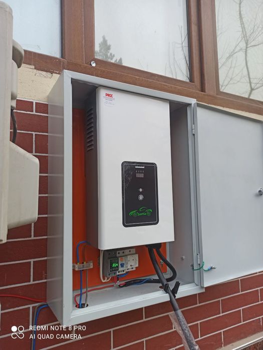 Установка зарядное устройство для Электромобилей.
7квт зарядка установ