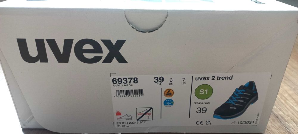 Работни обувки UVEX