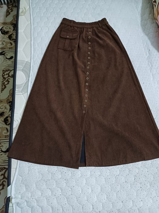 Юбка велветовая.        .