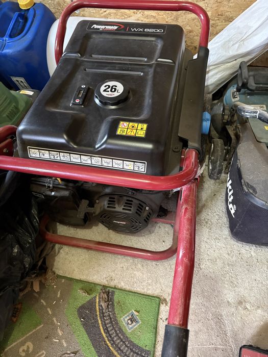 Generator Pramac WX 6200 pe benzină – stare foarte bună