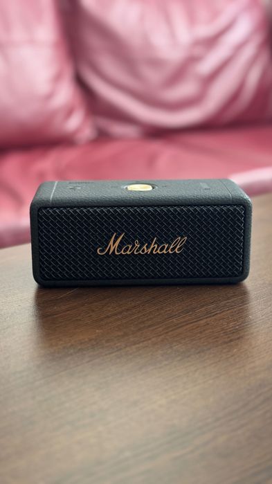 Marshall Emberton II | Black and Brass | Отлично състояние