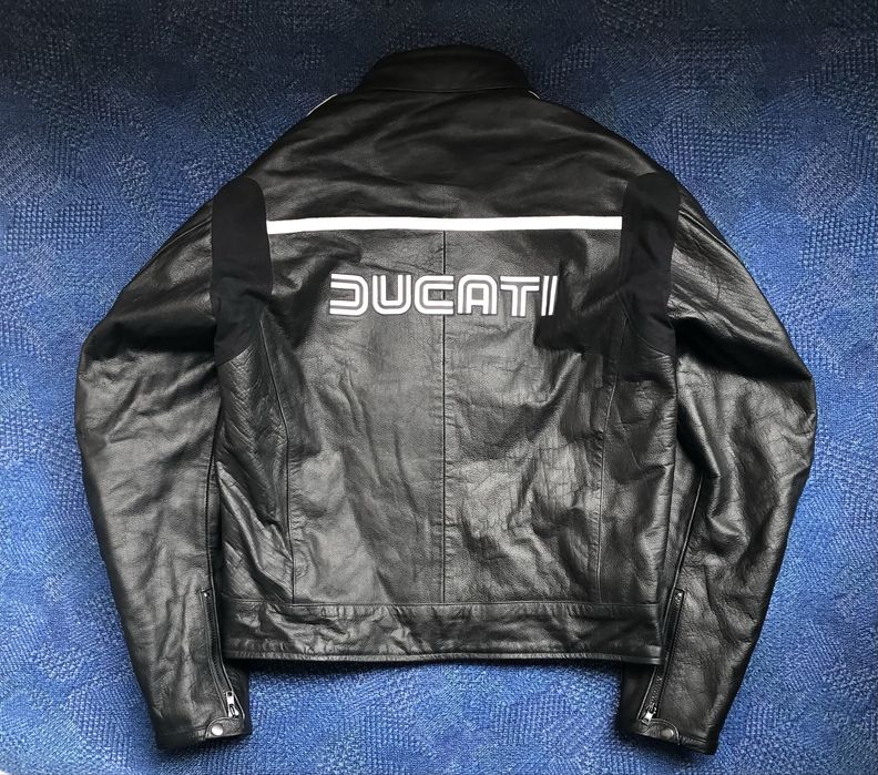 Ducati Bike Leather Jacket мъжко мото яке/ естествена кожа - M-L