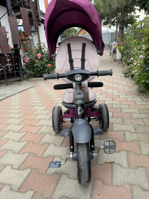 Tricicleta multifunctionala 4 in 1 cu sezut reversibil Coccolle Velo Violet