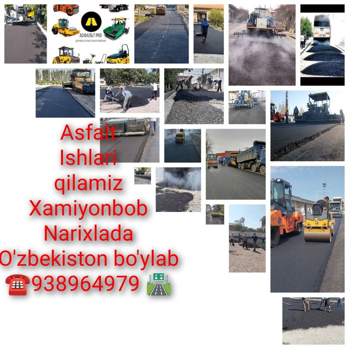 Asfalt Yotqizish qilamiz