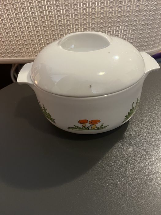 Стар български детски порцеланов супник