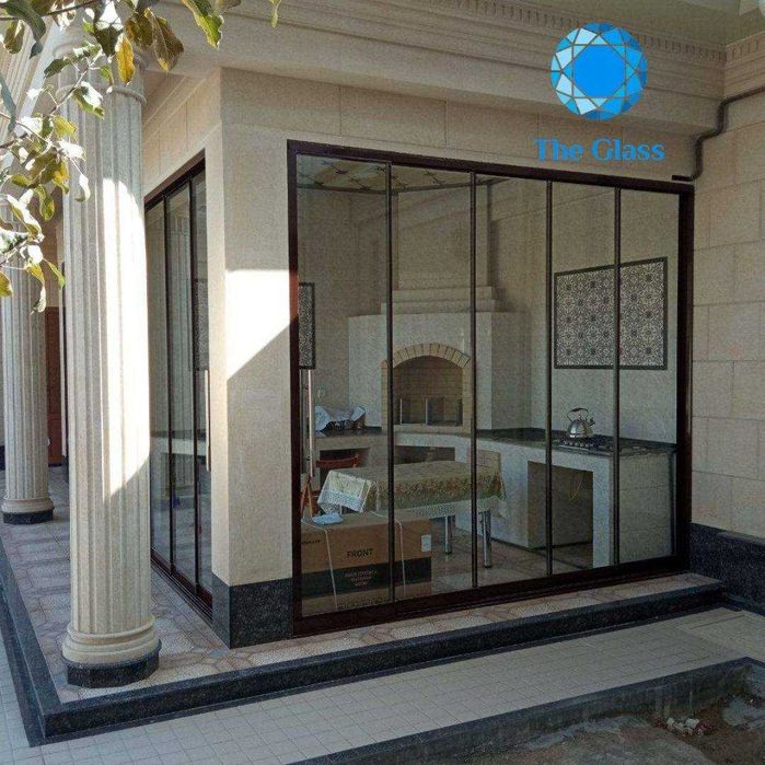 Oynadan Zamonaviy Peregorodka | Современные стеклянные перегородки !