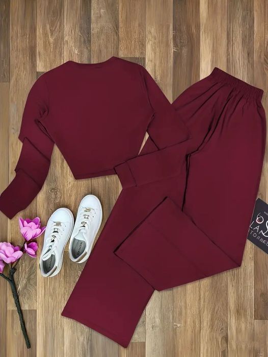 Дамски комплект Y2K – топ и панталон L