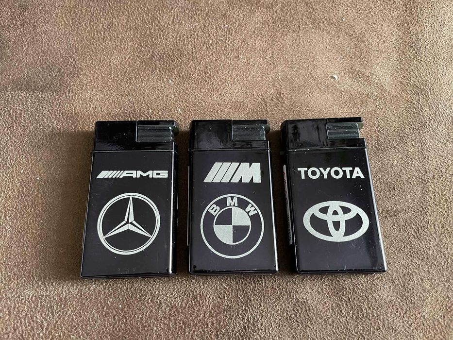 Метални запалки- BMW, Mercedes, Toyota