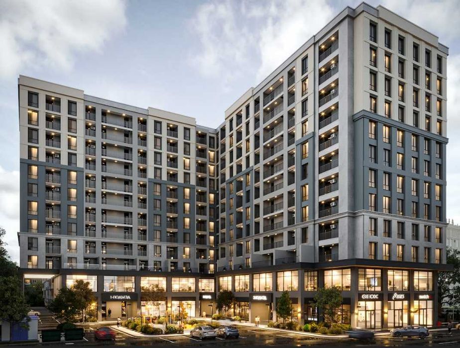 Продается 2-комн квартира 61 м² в новом бизнес-комплексе по 900$/м²