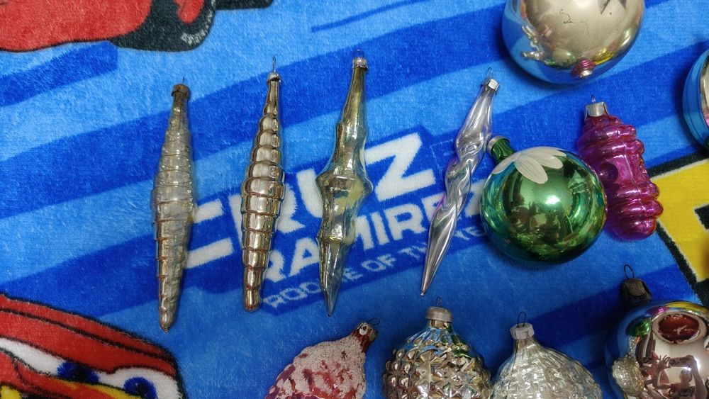 Елочные игрушки СССР.