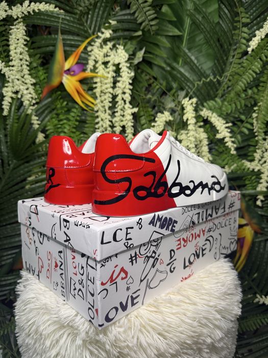 Dolce Gabbana Portofino White Red