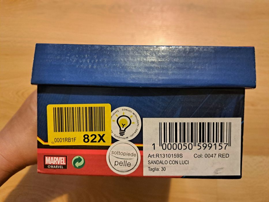 Детски сандали Спайдърмен