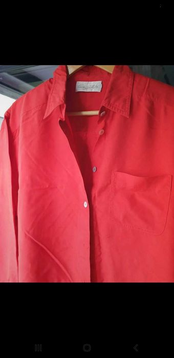 Cămașă din mătase naturală