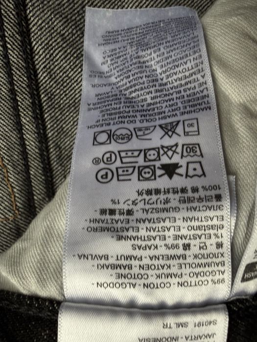 Blugi LEVIS 501 Negru | Marime 46 x 34 (Talie 120 cm)