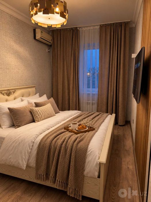 3-комн. 73 м² у м. Новза! Евроремонт, до Tashkent City 2 станции