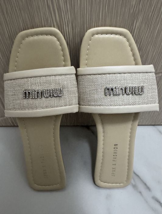 Дамски чехли Miu Miu