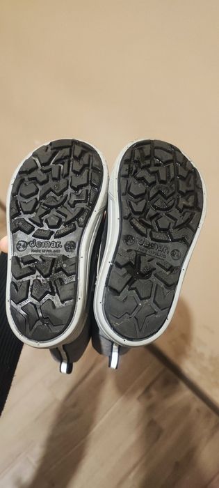 ДЕТСКИ БОТУШИ / АПРЕСКИ  DEMAR, подплата от естествена вълна, 24-25