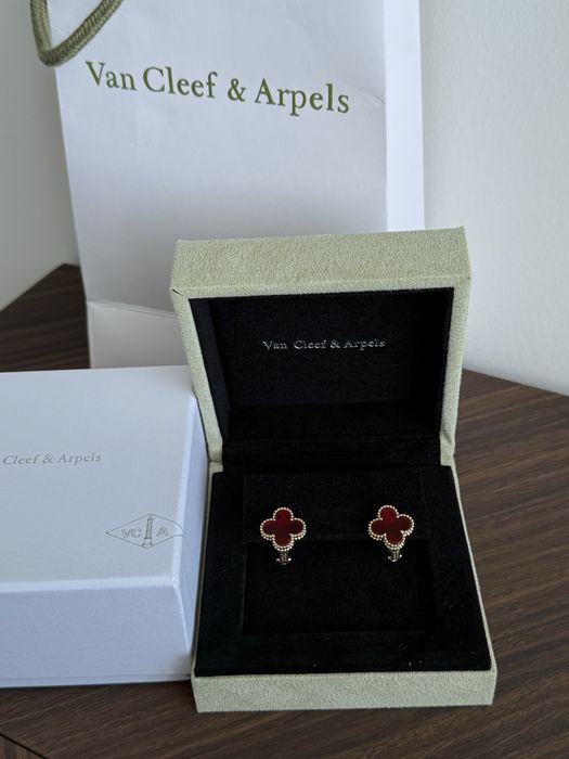 Van cleef серьги