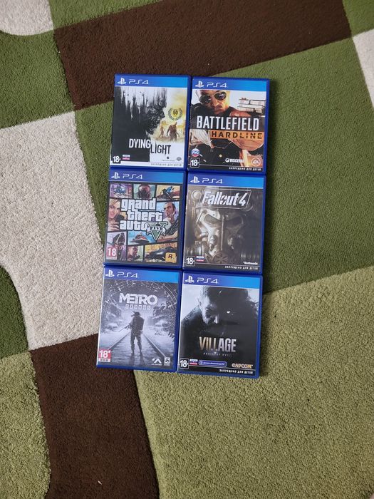Продам игры от PS4