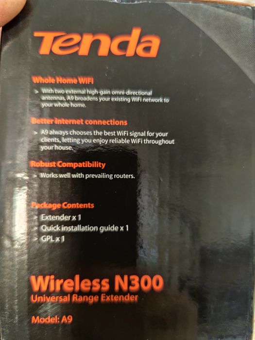 Extender internet Tenda