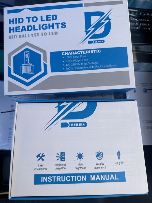 Becuri led D1S D2S D3S canbus fara eroare de bec ars