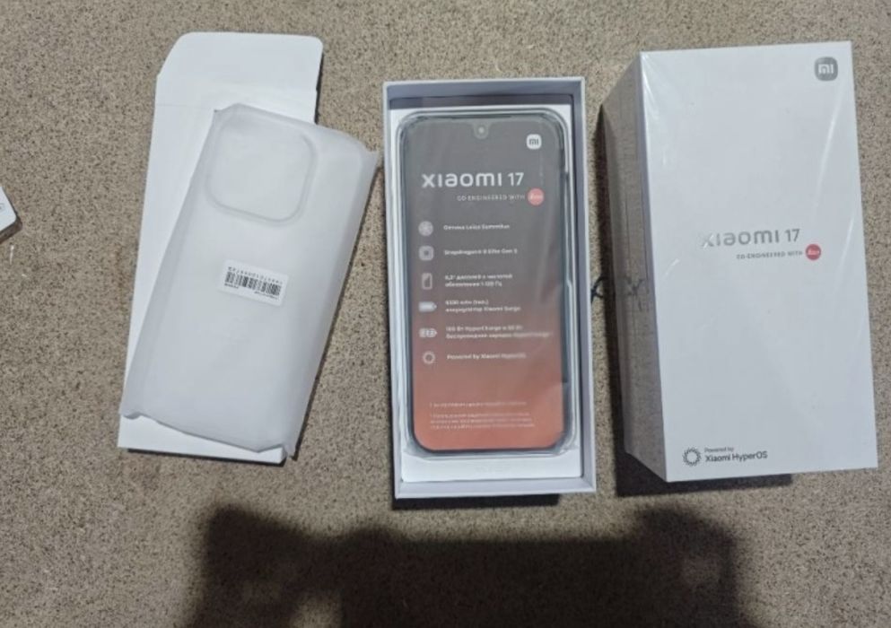 Xiaomi 17 12/256 gb.