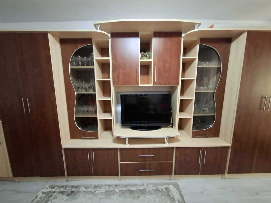 Set mobila living+canapea si fotoliu extensibile