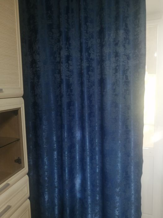 Комплект тюль со шторами