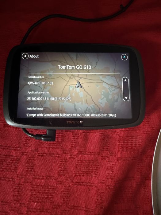 Navigatie TomTom go 610 display mare 6 inch / harti 2026 update free