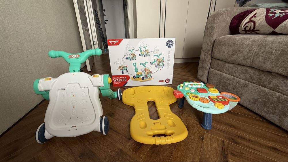 Продам детский развивающий многофункциональный самокат!