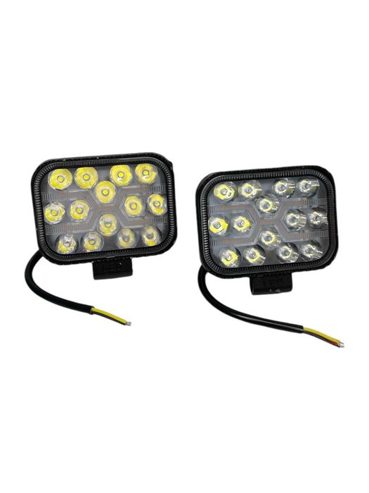 Прожектор с мигач 2 LED за кола 3