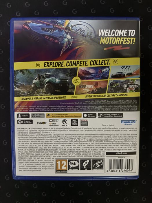 The Crew Motorfest за PS5