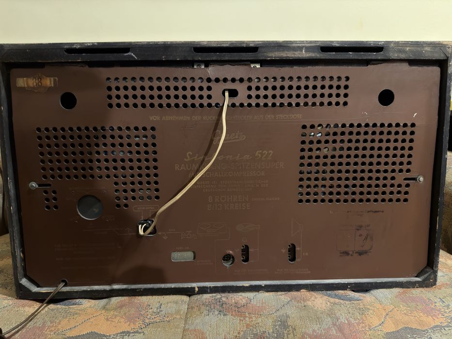 Radio lampi / tuburi Graetz Sinfonia 522