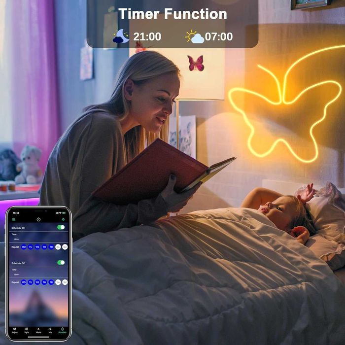 Cozylady водоустойчива RGB неонова светлина