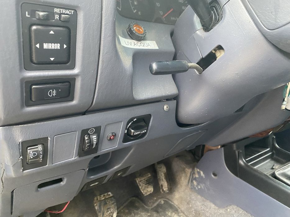 Toyota land cruiser  avariata