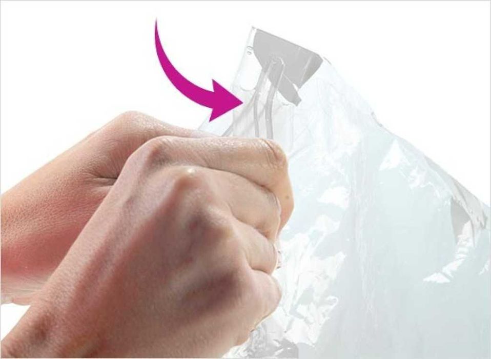 Вакуумиращи пликове за съхранение на дрехи и аксесоари – 50 × 60 cm