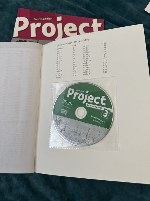 Project 3  / Project 4 WorkBook 4th Edition. Книги по англ. языку.