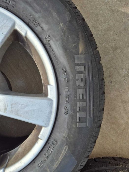 Jante aliaj 5x115 cu anvelope 225/60/R16 98H M+S Audi A6