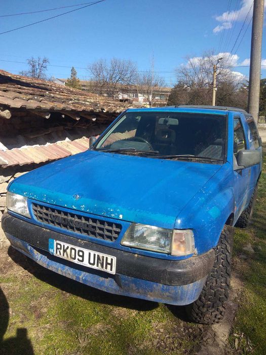 опел фронтери на части