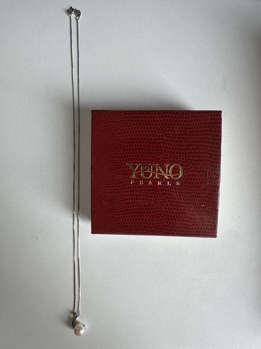 Сребърно колие Yuno pearls