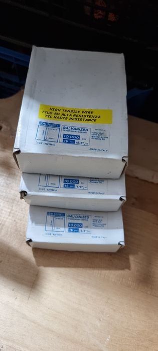 Capse/agrafe U  pt capsator pneumatic