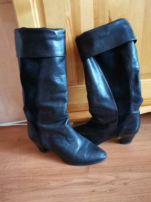 Дамски ботуши естествена кожа