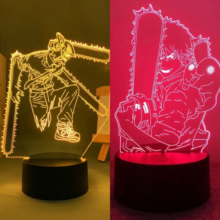 Светильники Аниме One piece , Genshin Impact , Атака на титанов