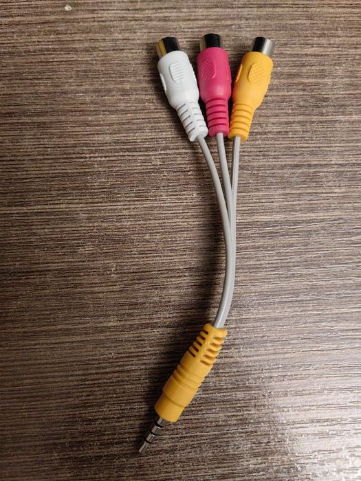 Переходник aux-тюльпан