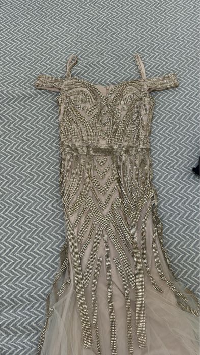 Платье блестящее