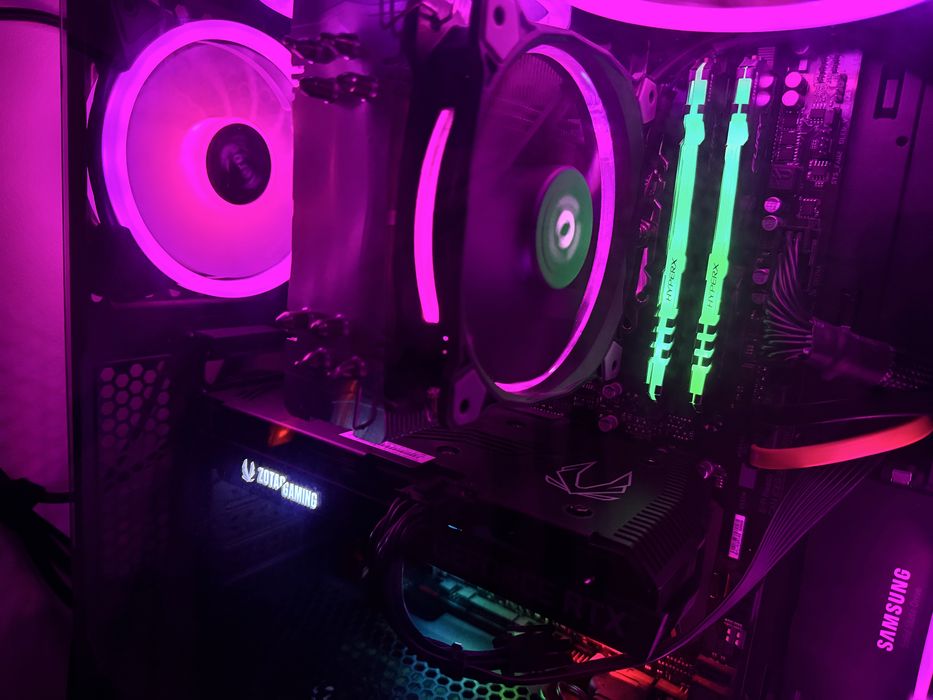 Ryzen 7 3800XT + B450 Aorus Elite + RTX 3060 TI