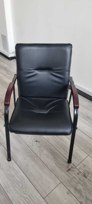 Стул (мод 216) для офиса (кожа). 6 штук.