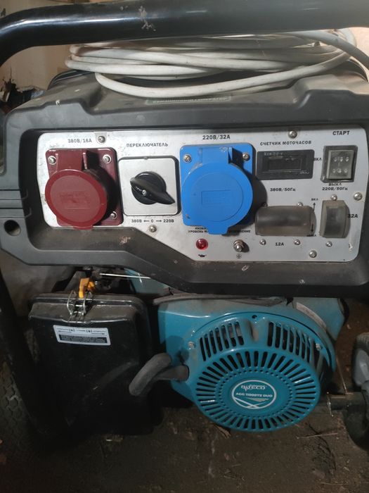 Генератор бензиновый 8000Ват