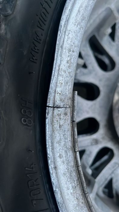 Диски R14 с шинами 4*114*3